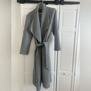 Gray Express Wool Coat